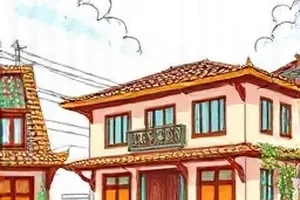 长文配图:一页手写稿纸与压在上面的老花镜