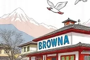 异地恋故事配图：贴满票根的墙面与一列开往远方的高铁